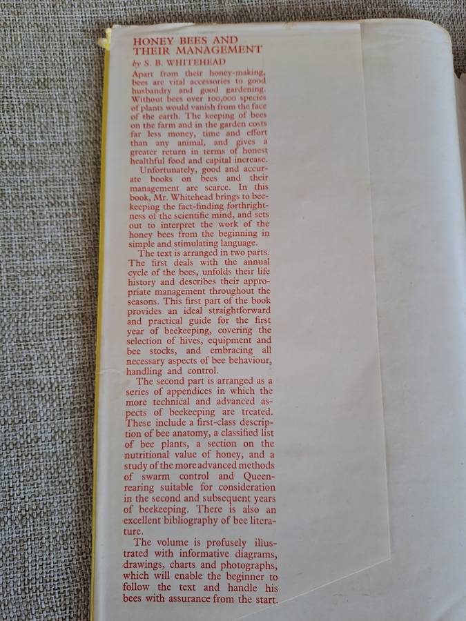 Honey Bees & their Management - Stanley B. Whitehead