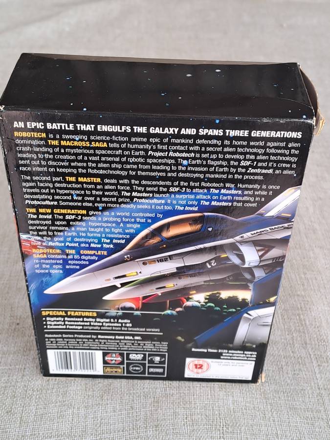 Robotech: The Complete Saga DVD Box set