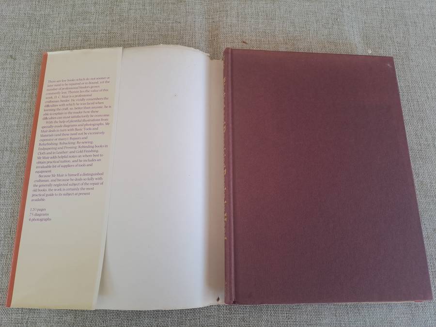 Binding and repairing books by hand - David Muir