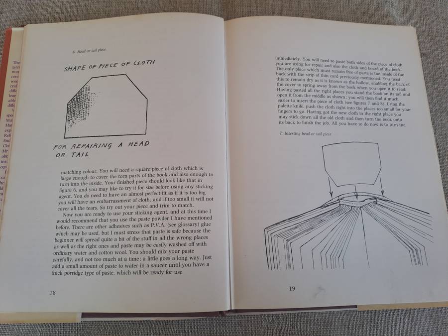 Binding and repairing books by hand - David Muir