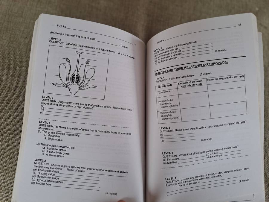 Nature and Field Guiding Books  set of 4 books