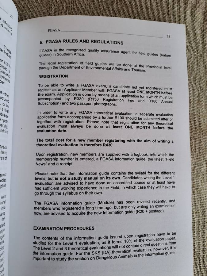 Nature and Field Guiding Books  set of 4 books