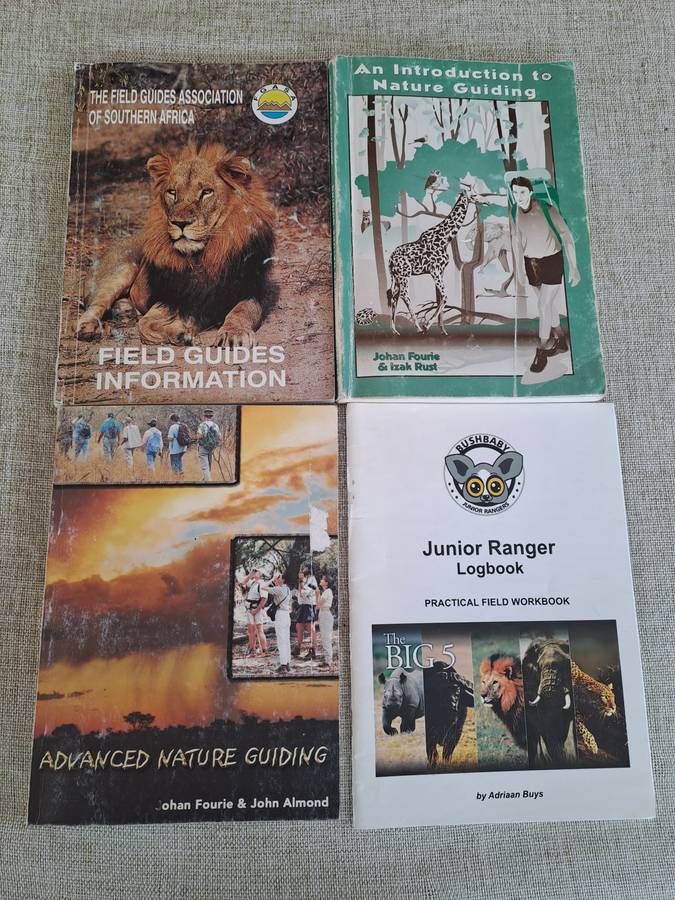 Nature and Field Guiding Books  set of 4 books