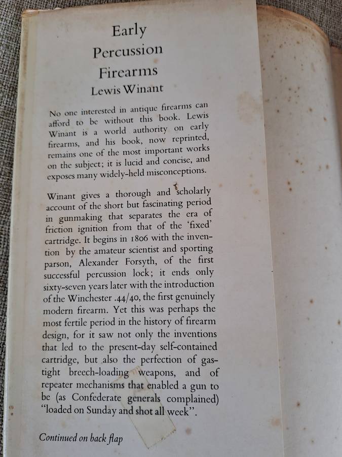 Early Percussion Firearms - Lewis Winant