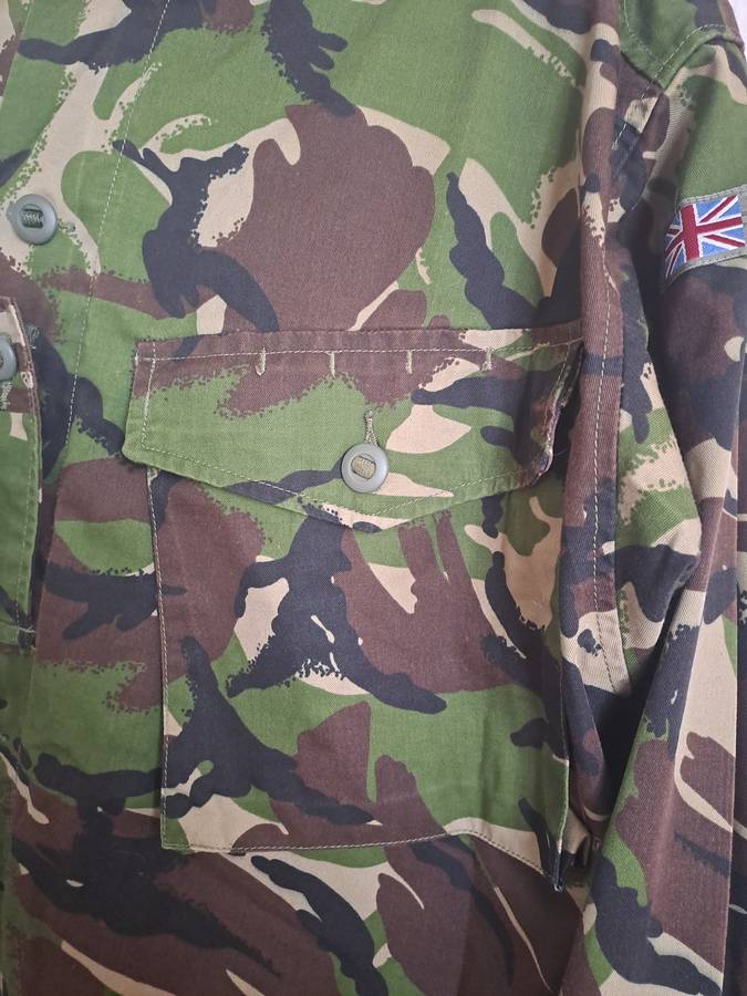 Combat Jacket Camo Woodland DP Lightweight  Size 190/112