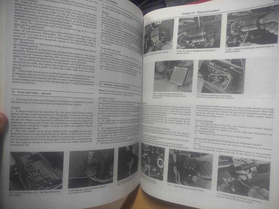 Lada Samara - 1987 to 1991 - Owners Workshop manual - Haynes