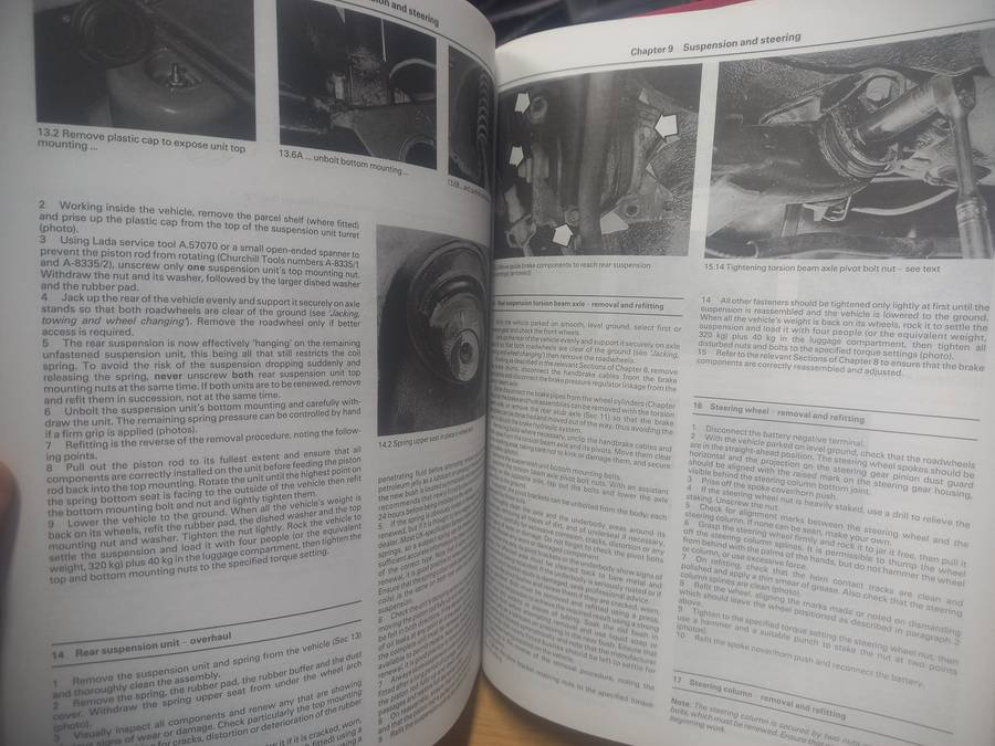 Lada Samara - 1987 to 1991 - Owners Workshop manual - Haynes