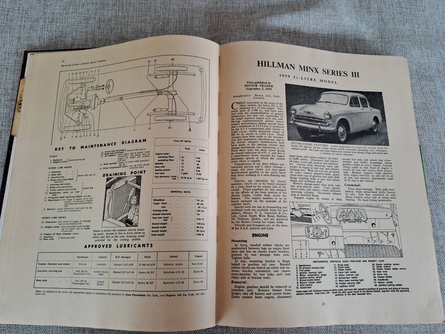 Servicing Guide to British Motor Vehicles Volume 6
