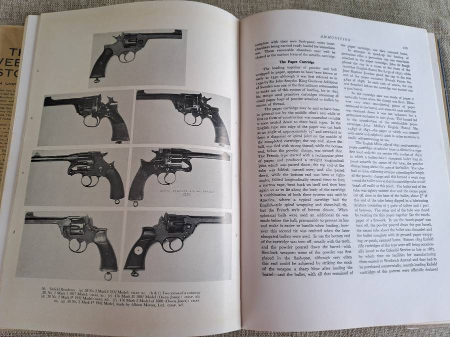 The Webley Story: History of Webley Pistols & Revolvers & Pistol Cartridge - W C Dowell