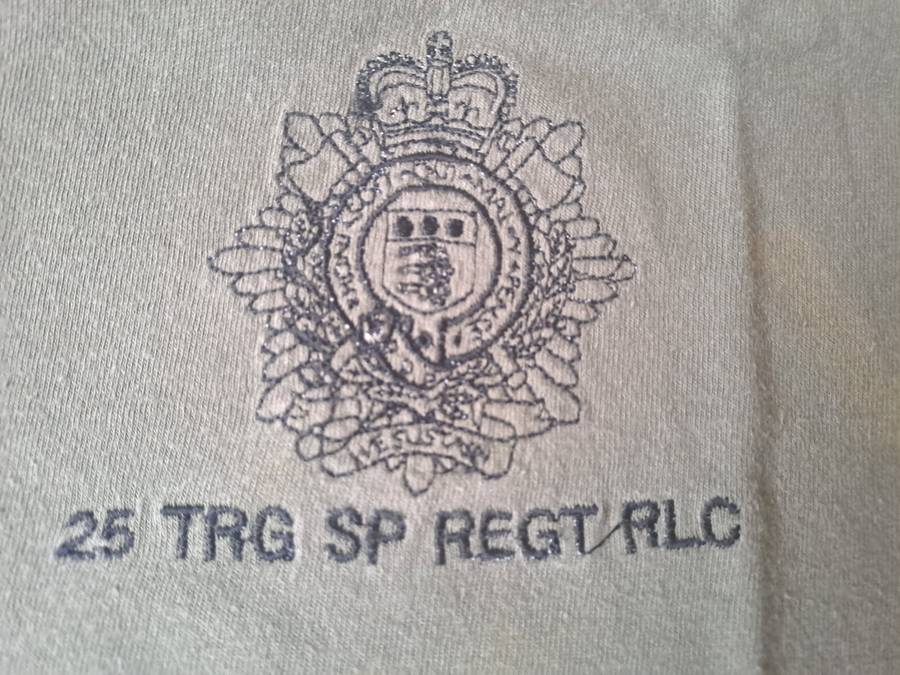Shirt Short Sleeve - 25 TRG SP REGT/ RLC 86 SQN  Size Small