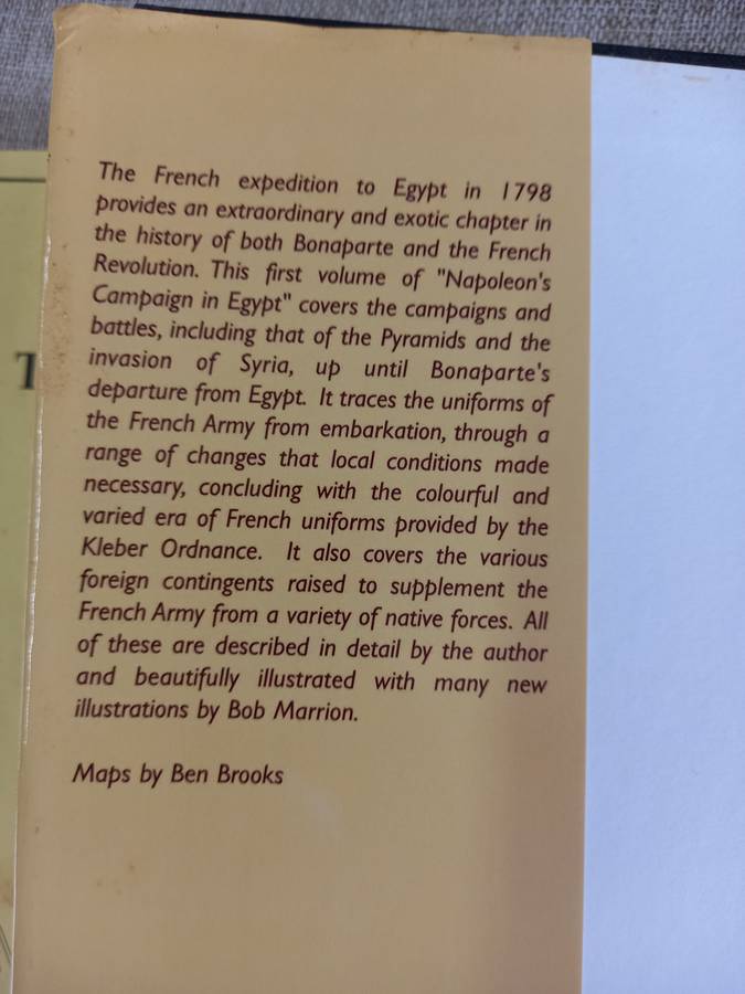 Napoleons Campaign in Egypt - Vol 1 AND Vol 2 - Charles S Grant