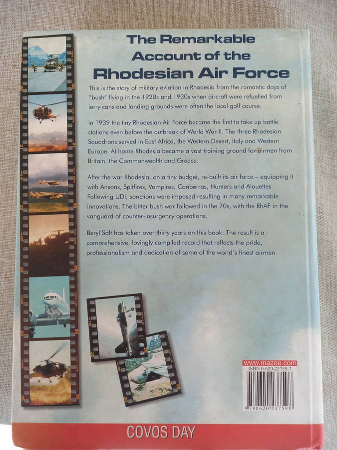 A Pride Of Eagles A History of the Rhodesian Air Force, 19201980 Beryl Salt