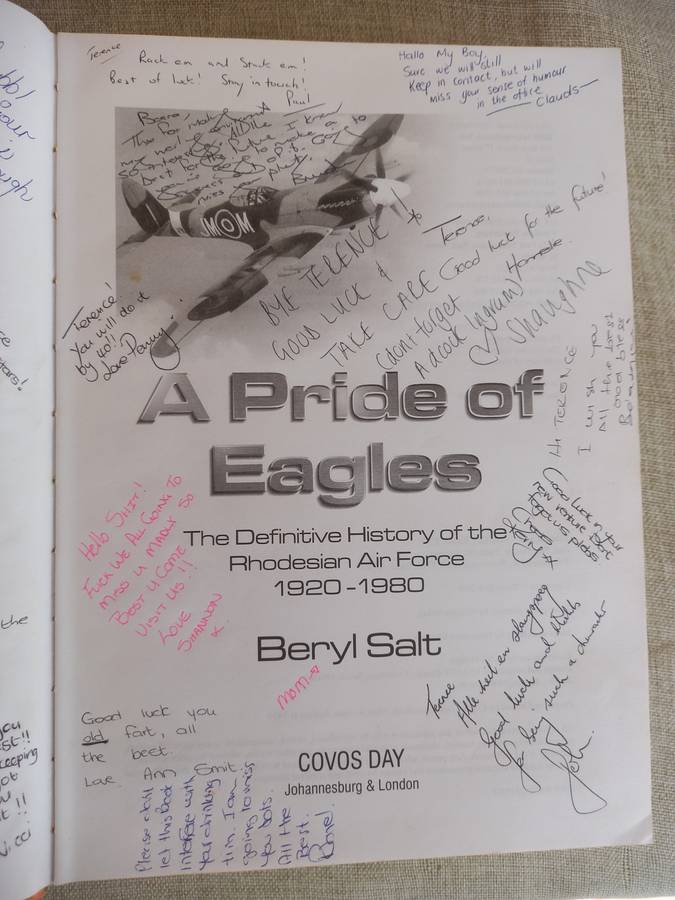 A Pride Of Eagles A History of the Rhodesian Air Force, 19201980 Beryl Salt