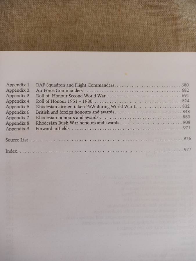 A Pride Of Eagles A History of the Rhodesian Air Force, 19201980 Beryl Salt