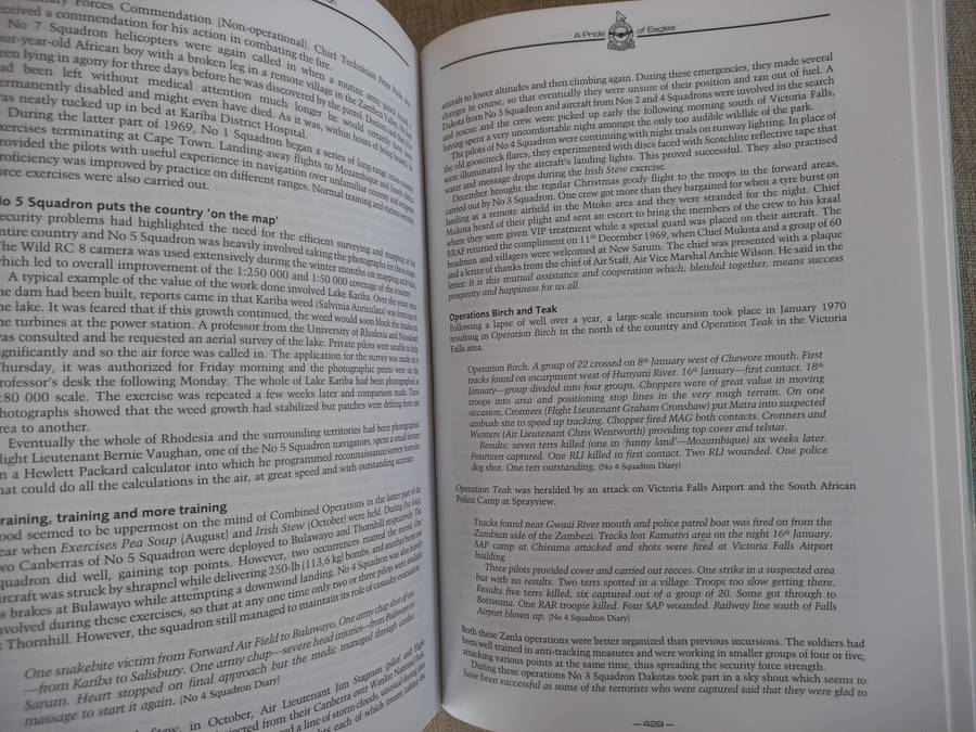 A Pride Of Eagles A History of the Rhodesian Air Force, 19201980 Beryl Salt