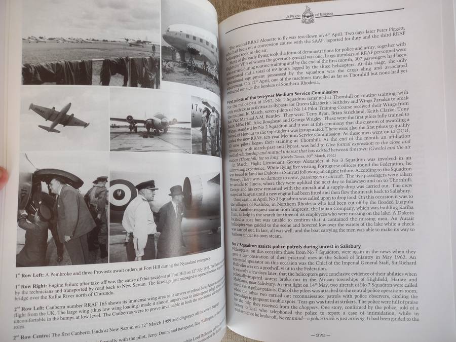 A Pride Of Eagles A History of the Rhodesian Air Force, 19201980 Beryl Salt