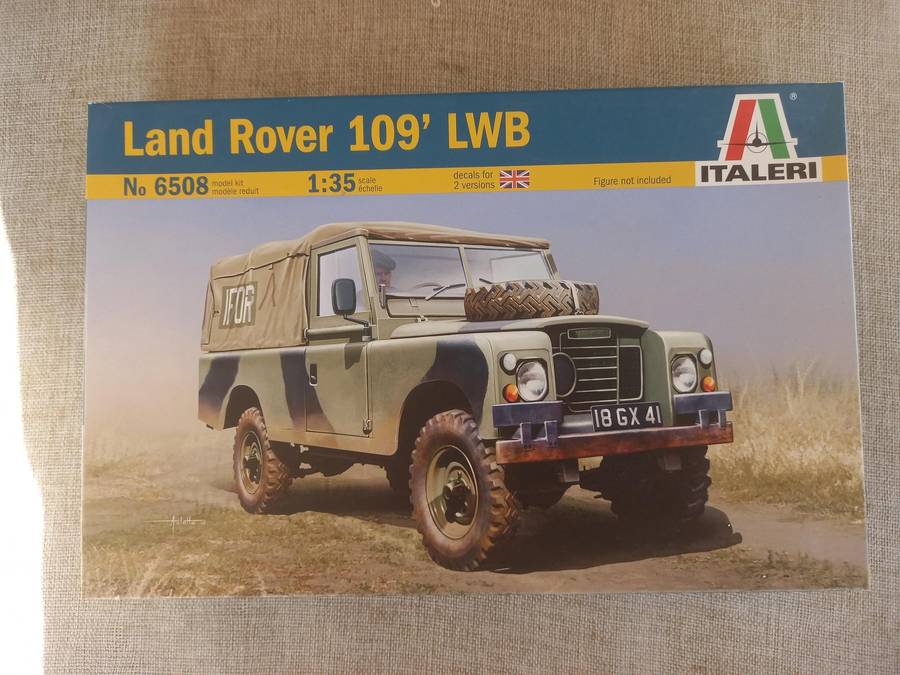 Land Rover 109' LWB 1/35 scale - Italeri