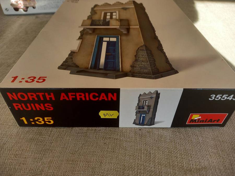 North African Ruins - buildings and accessories series - 1/35 scale - MiniArt