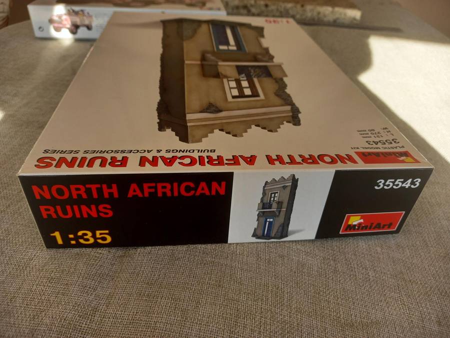 North African Ruins - buildings and accessories series - 1/35 scale - MiniArt