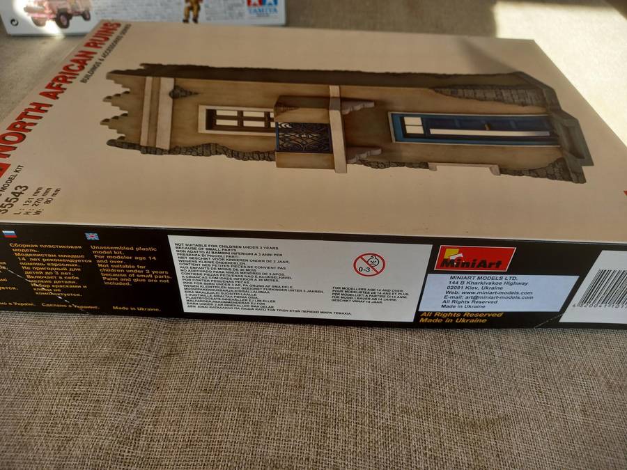 North African Ruins - buildings and accessories series - 1/35 scale - MiniArt