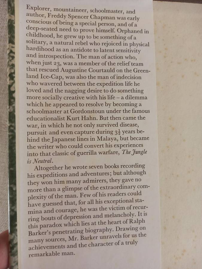 One Mans Jungle - Ralph Baker