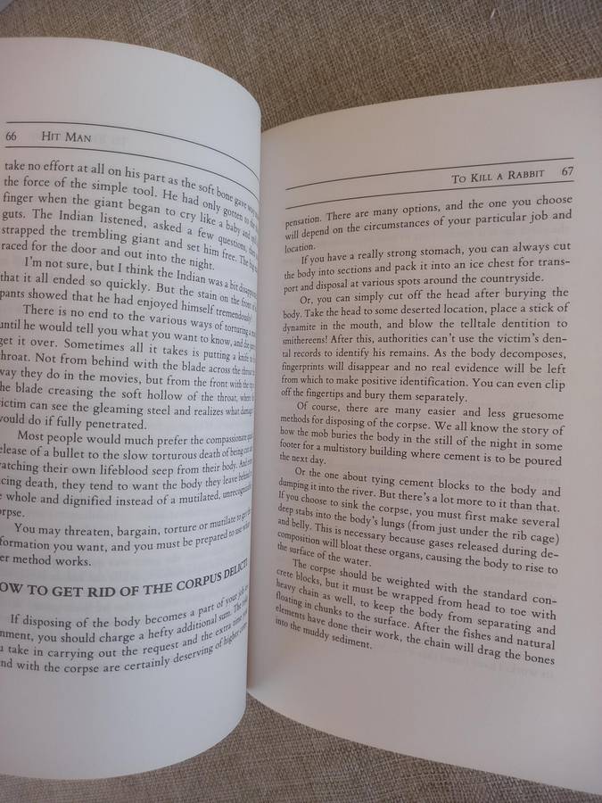 Hit Man: A Technical Manual for Independent Contractors - Rex Feral - Paladin Press