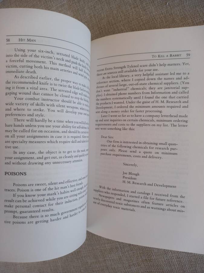 Hit Man: A Technical Manual for Independent Contractors - Rex Feral - Paladin Press