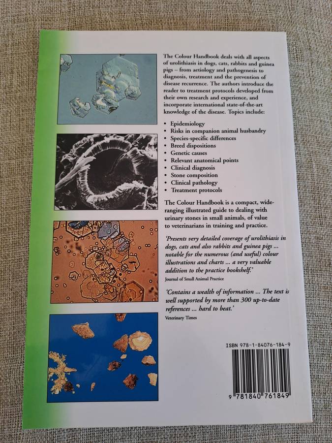 Urinary Stones in Small Animal Medicine: A Colour Handbook