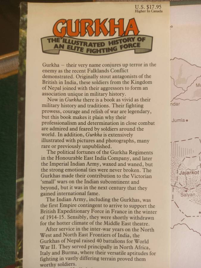 Gurkhas / Goorkhas collection - Ice Bucket, Table place mats, Book, Video