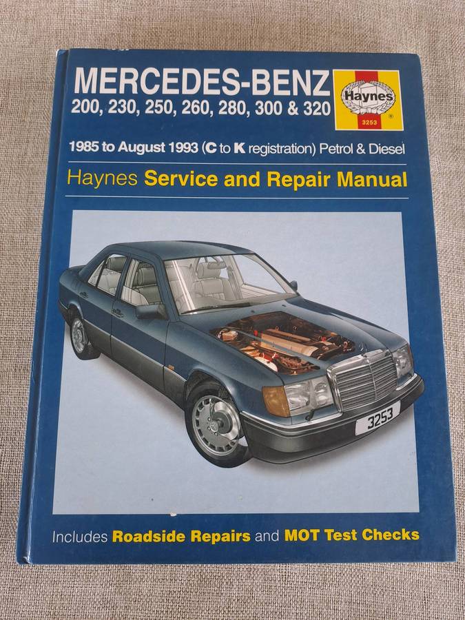 Mercedes Benz 124 Series Service and Repair Manual 1985 to Aug 1993  Haynes