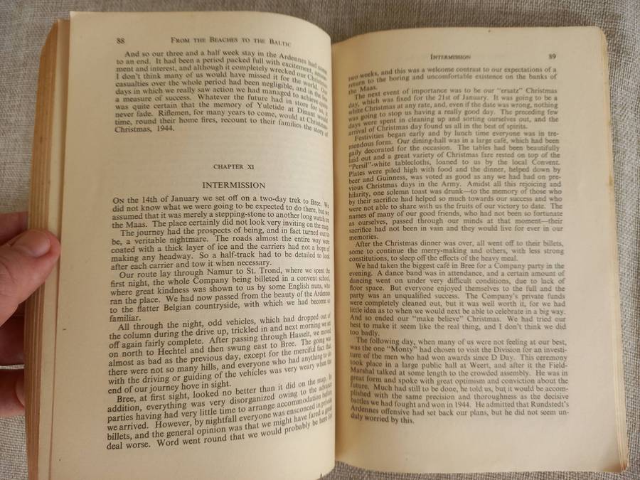 From the Beaches to the Baltic: 'G' Company 8th Battalion The Rifle Brigade - (First Edition) 1947