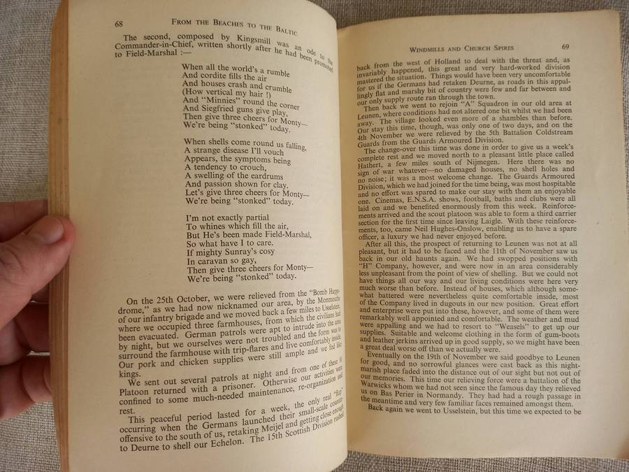 From the Beaches to the Baltic: 'G' Company 8th Battalion The Rifle Brigade - (First Edition) 1947