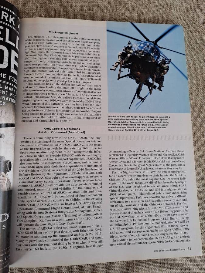 The Year in Special Operations:  2011-2012 Edition