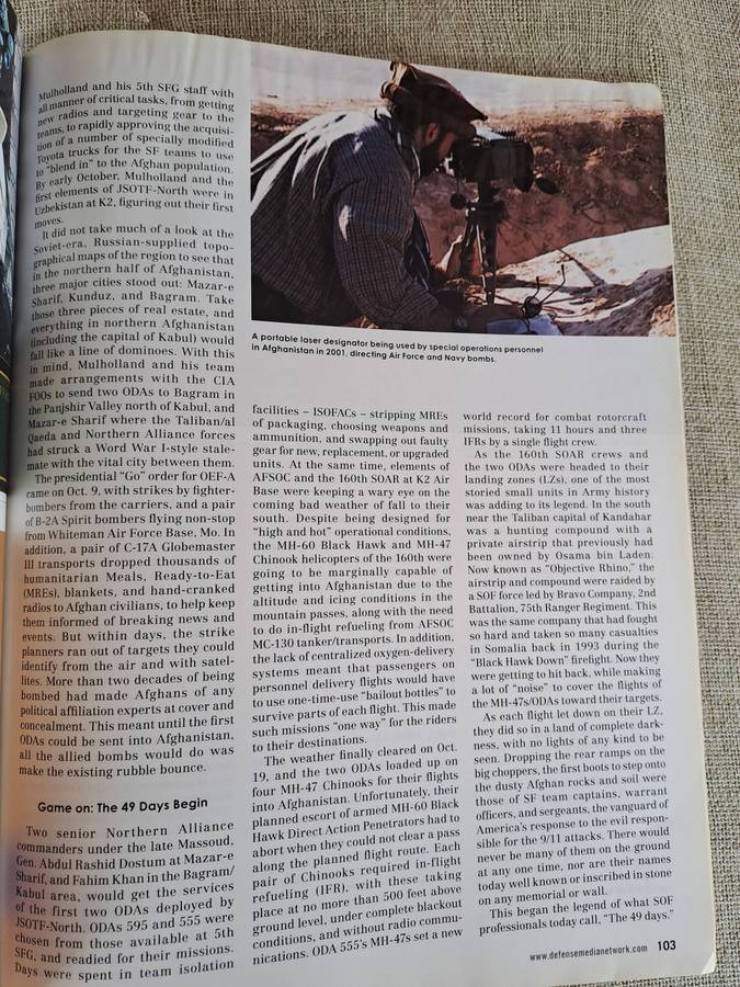 The Year in Special Operations:  2011-2012 Edition