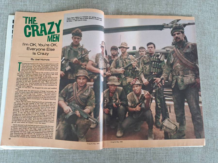Gung-Ho: The Magazine for the International Military Man x 7 volumes