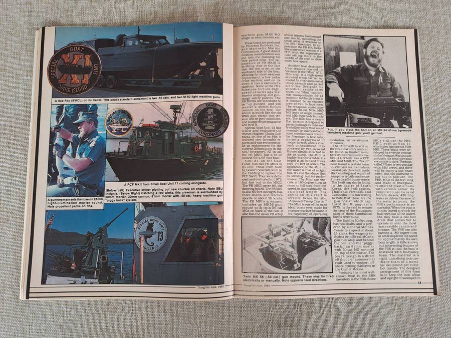 Gung-Ho: The Magazine for the International Military Man x 7 volumes