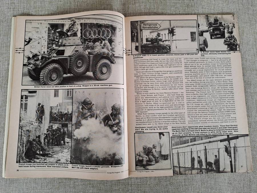 Gung-Ho: The Magazine for the International Military Man x 7 volumes