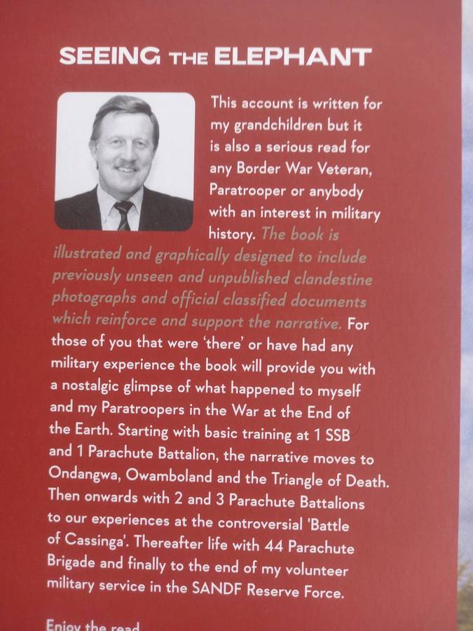 SEEING THE ELEPHANT - The Battle Diaries of Col Lewis "Lew" Gerber . 3 Para Bn, SADF