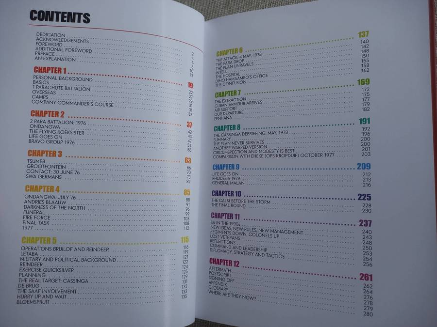 SEEING THE ELEPHANT - The Battle Diaries of Col Lewis "Lew" Gerber . 3 Para Bn, SADF