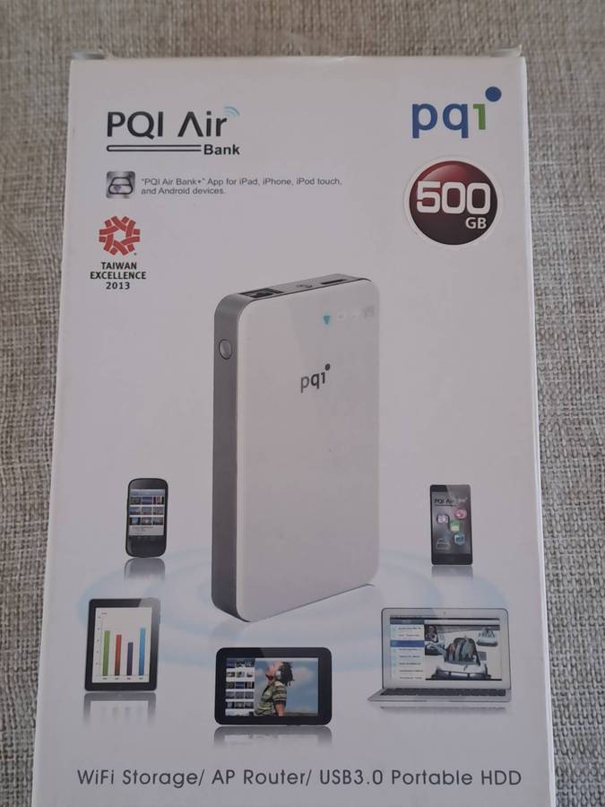 Seagate Wireless Mobile Storage, PQI Air Bank and HDMI cable 10 m