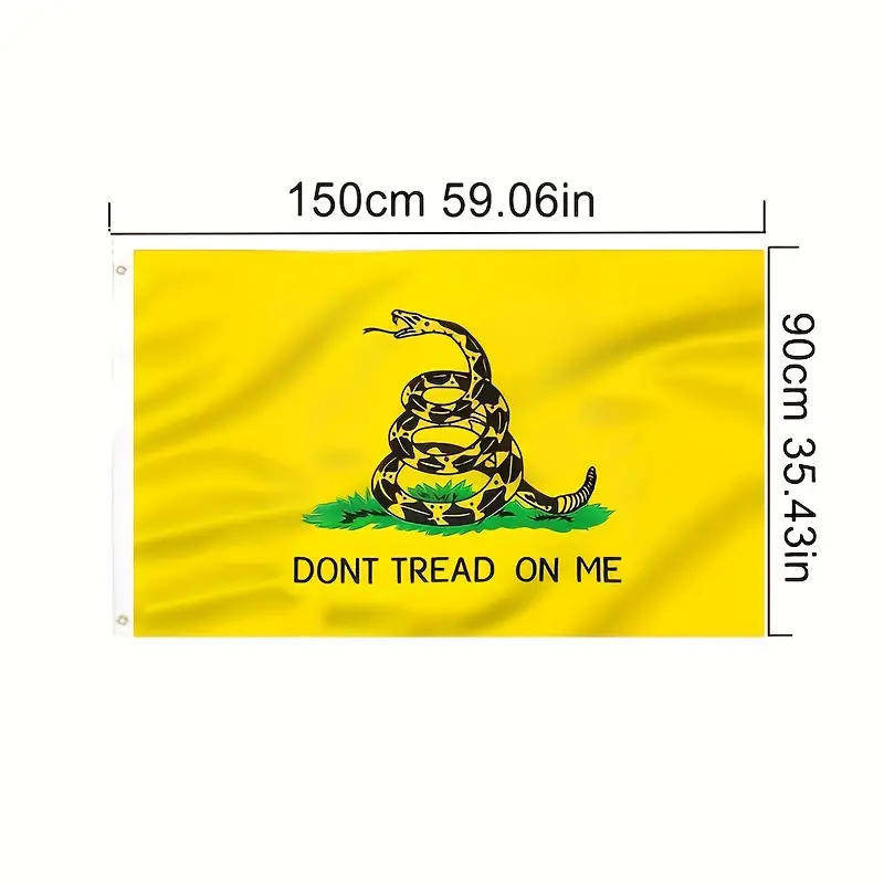 Flag - Don't Tread on Me Snake Banner