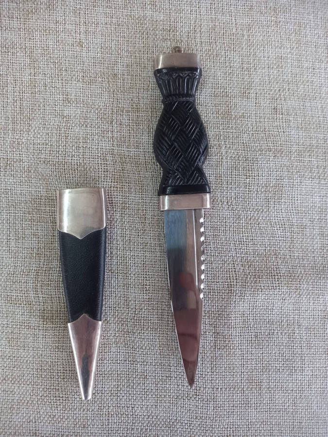 Scottish Sgian Dubh (Hidden / Sock) Dagger