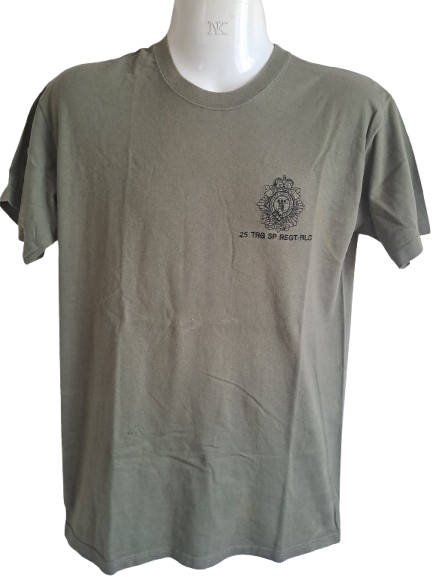 Shirt Short Sleeve - 25 TRG SP REGT/ RLC 86 SQN  Size Small