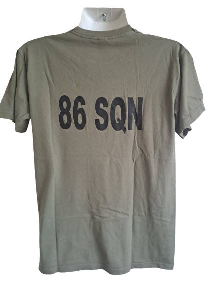 Shirt Short Sleeve - 25 TRG SP REGT/ RLC 86 SQN  Size Small