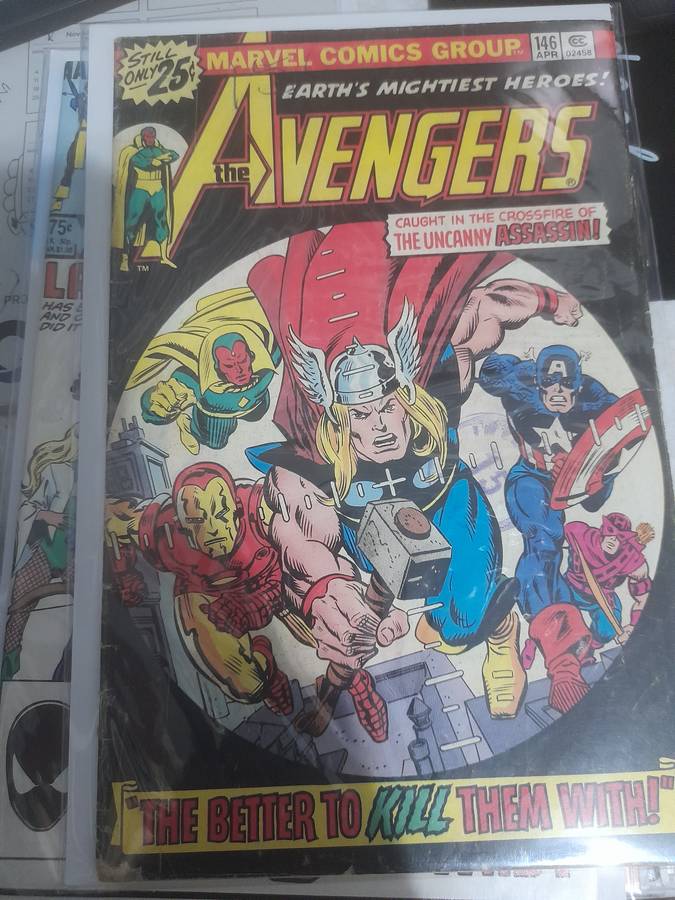 Avengers Marvel comics earts mightiest heroes no:146 sealed and bag