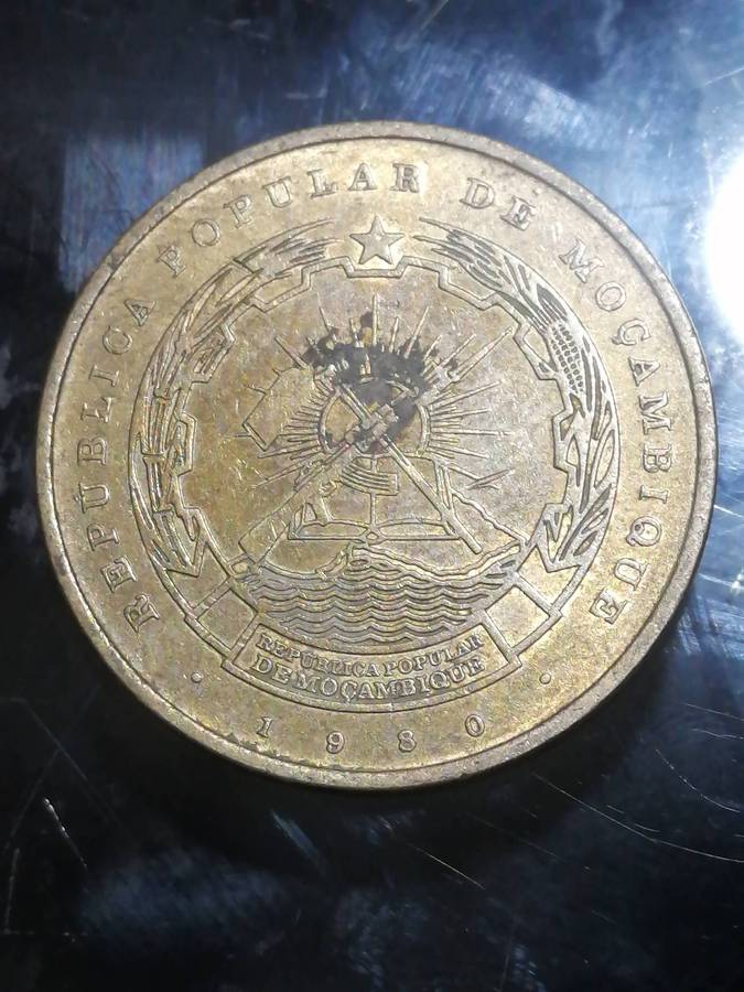 Mozambique 1 Metical 1980
