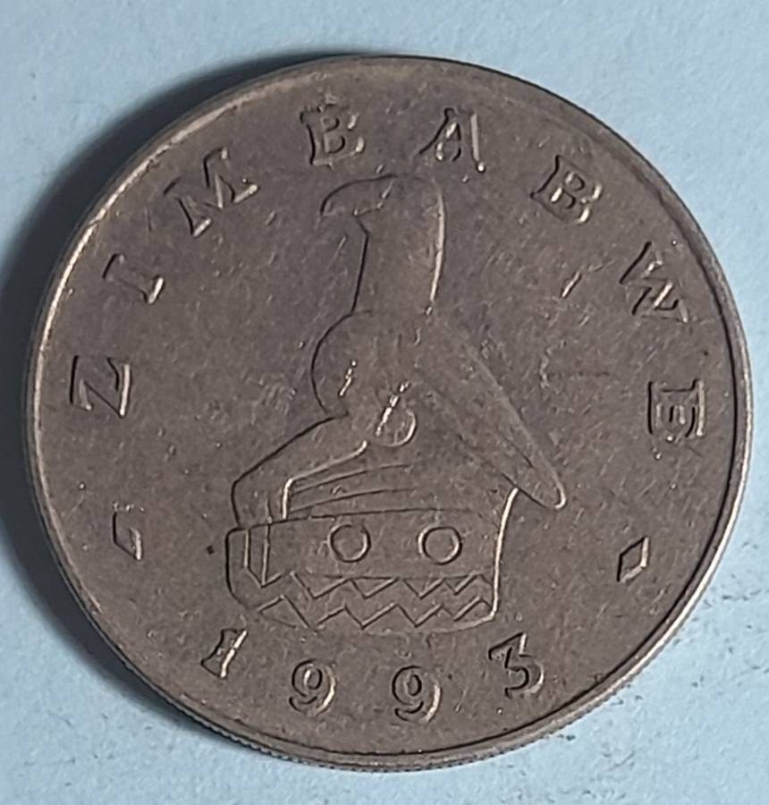 Zimbabwe 1 dollar coin