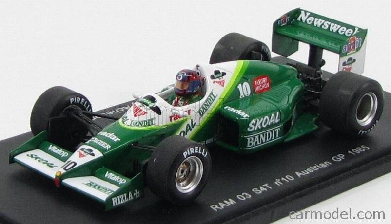 RAM 03 S4T - #10 - Austrian GP 1985 - Kenny Acheson