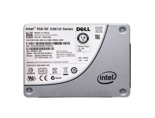 2 x INTEL S3610 1.6TB SSD | 3DWPD