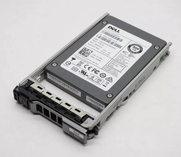 DELL 800GB SSD 2.5 SAS 12G WRITE INTENSIVE - P/N 989R8